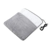 Scaldapiedi elettrico morbido pad riscaldatore ricaricabile con termico e regolazione della temperatura per piedi freddi, riscaldamento piedi per scrivania, ufficio e camera da