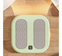 Scaldapiedi Elettrico Pad Riscaldante Massaggio Piedi Macchina Massaggiante