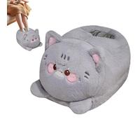 Scaldapiedi elettrico riscaldato | Peluche invernale senza fili | Scarpe termiche sotto tavolo per adulti bambini soggiorno ufficio divano viaggio