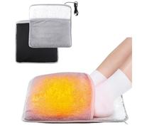 Scaldapiedi Elettrico | Tappeto Ricaricabile | Materasso Riscaldante per Piedi | Per Il Rilassamento In Ufficio, A Casa, In Camera Da Letto Per Il Riposo Quotidiano, In Inverno (1 pezzo)