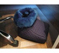 Scaldapiedi in pelliccia di agnello