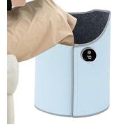 Scaldapiedi per sotto la scrivania | 5 livelli regolabili ergonomici con busta silenziosa - Scaldapiedi portatile sotto scrivania, per viaggio, spazio interno, soggiorno, campeggio, casa, tenda Cha