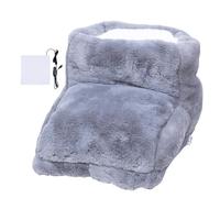 Scaldapiedi riscaldati, scaldapiedi elettrici, pantofole riscaldate, 30x25x25cm/11,81x9,84x9,84 pollici, pantofole calde per i piedi, riscaldamento regolabile, cuscino riscaldante elettrico morbido,