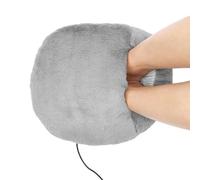 Scaldapiedi riscaldato, riscaldatore elettrico spesso e morbido in peluche, riscaldatore sotto scrivania, per riposo plantare, freddo inverno, casa, , auto, camion, camera, appartamento, festa