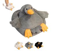 Scaldapiedi Riscaldato, Tappetino Riscaldante Elettrico per Piedi a Forma di Cigno, Riscaldamento Veloce con Funzionamento Silenzioso, per Riposo da Lavoro, Uso in Campeggio con Design Portatile (#C)