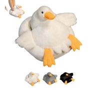 Scaldapiedi Riscaldato, Tappetino Riscaldante Elettrico per Piedi a Forma di Cigno, Riscaldamento Veloce con Funzionamento Silenzioso, per Riposo da Lavoro, Uso in Campeggio con Design Portatile (#B)