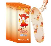 Scaldapiedi - Solette riscaldate Autoriscaldanti, 10 Paia Solette Termiche Riutilizzabili per l'Inverno, Calore Fino a 8 Ore, Antiscivolo e Traspiranti per le Donne che Trekking