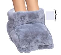 Scaldapiedi sotto la scrivania | Cuscino riscaldante per piede sotto la scrivania | Pantofole riscaldate, coprigambe tascabile, poggiapiedi riscaldato, 3 impostazioni regolabili per mantenere le