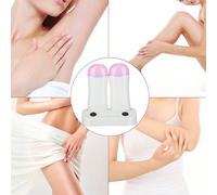 Scaldarullo per la depilazione con cera a doppia cartuccia, riscaldatore per ceretta e macchina per la depilazione del corpo 1. Materiale ABS: ecologico, sicuro, inodore, non tossico e innocuo. 2. Rim