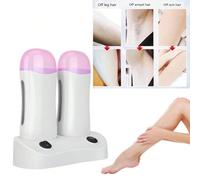 Scaldarullo per la depilazione con cera a doppia cartuccia, riscaldatore per ceretta e macchina per la depilazione del corpo 1. Materiale ABS: ecologico, sicuro, inodore, non tossico e innocuo. 2. Rim