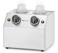Scaldasalse elettrico doppio per bottiglie, 2 zone, 2 x 650 ml, 200 W