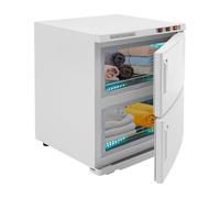 Scaldasalviette a 2 livelli, 50 l, 412 W, 70 °C, per salone, spa, hotel | Scaldasalviette Elettrico 50L Temperatura Riscaldamento 70°C con Vaschetta Gocciolatore Portasciugamani per Saloni di