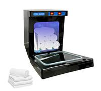 Scaldasalviette, armadietto caldo da 5 l, con sterilizzatore UV, riscaldamento a 360° e riscaldamento rapido, facile da usare per bellezza, salone, spa e uso domestico