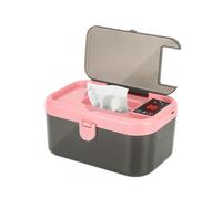 Scaldasalviette Baby | Scaldasalviette E Dispenser Per Salviette Con Luci,Accessorio Neonato USB per Viaggi in Auto e Campeggio