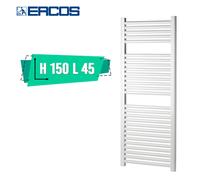 Scaldasalviette bagno bianco Opera Ercos cm 150x45 interasse 40