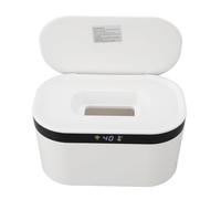 Scaldasalviette con Luce Notturna, Scaldasalviette Portatile Regolabile a LED USB 3 modalità, Dispenser di Salviette di Grande capacità per Baby Shower in Auto