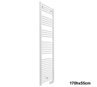 Scaldasalviette CORTINA elettrico bianco cm 170x55 con termostato - termoarredo