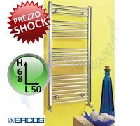 Scaldasalviette cromato termoarredo diritto 68x50 interasse 45 - Opera Ercos