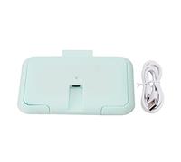 Scaldasalviette Dispenser Scaldasalviette per Neonati Salviette Umidificate USB Luce Riscaldante per Auto per Casa Azzurro Temperatura Costante Scaldasalviette Termico per