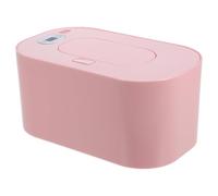 Scaldasalviette e Risparmio per Bebé con Temperatura Regolabile | Abs, Regolazione un Pulsante, Uso Domestico, Colore Rosa, per Salviettine Umide
