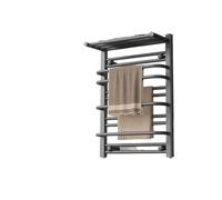 Scaldasalviette elettrico for bagno, riscaldamento, asciugatura, intelligente, in fibra di carbonio(C,AU)