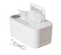 Scaldasalviette per bambini con controllo della temperatura regolabile e grande capacità per riscaldamento uniforme e accesso rapido, bianco per uso domestico (bianco)