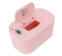 Scaldasalviette per Neonati, Dispenser di Salviette Portatile con Cavo USB, Scaldasalviette USB a 5 Modalità di Temperatura per Conservare e Prendere Le Salviette(7.9 in-Rosa)