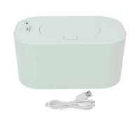 Scaldasalviette per Neonati, Temperatura Regolabile Mantiene il Calore Salviette Morbide Preriscaldate Adatto per Salviette XL Standard Indicatore LED Coperchio Facile