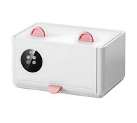 Scaldasalviette portatile con display LCD, temperatura regolabile da 42 a 65 °C, temperatura costante 24 ore e cassetto riscaldante indipendente per maschera facciale