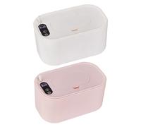Scaldasalviette portatile per bambini, dispenser portatile per salviettine | Scaldasalviette USB in ABS, riscaldatore digitale regolabile, grande capacità, 10 W, salviettine per pannolini per uso in