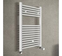 Scaldasalviette bagno L 55x77 cm bianco interasse 50 cm