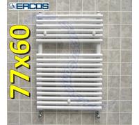 Scaldasalviette termoarredo Ercos POP bianco cm 77x60 interasse 55