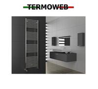 SCALDASALVIETTE Termosifone Bagno Termoarredo CORDIVARI LISA 22 CROMATO Acciaio