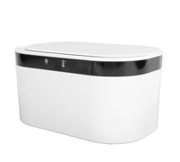 Scaldasalviette umidificate e dispenser per salviette umidificate per bambini, con temperatura costante e funzione luce notturna, colore bianco