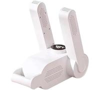 Scaldascarpe con soffiatore di calore, cremagliera regolabile portatile e timer per scarpe, guanti, cappelli, calze, scarponi da sci