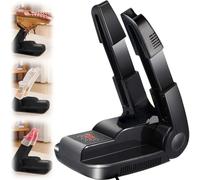 Scaldascarpe elettrico con ventola ad aria calda, timer pieghevole, ad asciugatura rapida, per scarpe, guanti, cappelli, calze, stivali da sci