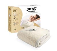 Scaldasonno Singolo 150x80 cm Basso Consumo 50% Lana e Merino 2 Temperature