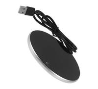 Scaldatazza USB Tipo C in Lega di Alluminio, Nero | Tre Livelli Termici, Sensore Automatico, Struttura con Rilevamento Peso, Luce Indicatrice, Spegnimento Dopo Otto Ore