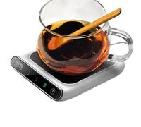 Scaldatazze Da Caffè - 3 Impostazioni Di Temperatura Sottobicchiere Da Tè Da Scrivania, Scaldatazze Da Caffè Con Spegnimento Automatico Per Casa, Soggiorno, Cucina, Luogo Di Lavoro, Viaggi Durante Il