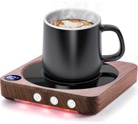 Scaldatazze, Scalda Caffè Da Tavolo Con Display Della Temperatura, Spegnimento A
