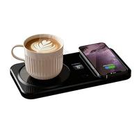 Scaldatore Per Bevande | Scaldabevande Intelligente Con Carica Wireless Per Bevande Calde | Piastra Riscaldante 3 Livelli Temperatura Per Uomo Donna The Latte | Da Tavola Cucina Viaggio Casa Ufficio