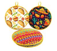 Scaldatore Per Tortilla Da Microonde,Contenitore Termico Isolato da 30 cm,Borsa Isolata da Microonde che Può Contenere Fino a 15 Pancake - Ideale per Feste, Buffet, Ospitalità, Pizza, Cucina e