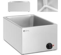 Scaldavivande elettrico a bagnomaria per contenitori GN 1/1 640 W