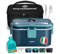 Scaldavivande Elettrico Portatile 80W 1,8L Porta Pranzo Riscaldabile