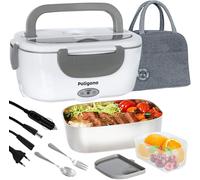 Scaldavivande Elettrico Portatile Con Borsa Termica, Lunch Box 1.5L Portavivande