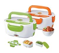 Scaldavivande Elettrico Portatile Porta Pranzo con 1 Contenitore Removibile Lunchbox Piastra Riscaldante 220V