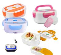 SCALDAVIVANDE ELETTRICO PORTAVIVANDE PORTATILE PORTA PRANZO BORSA TERMICA