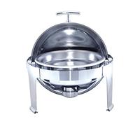 Scaldavivande Rotondo 6 L Ø 48X47 Cm Argento Acciaio Inox - 1 Unità