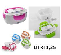 SCALDAVIVANDE TERMICO PORTA PRANZO ELETTRICO PORTATILE CASA UFFICIO RISCALDA