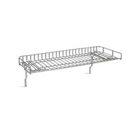 Scaldino BURNHARD per la serie di barbecue da balcone WAYNE in acciaio inox-superficie di grigliatura e zona di temperatura aggiuntiva, ideale per mantenere in caldo
